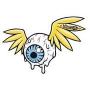 サブカルステッカー FOUR SIDE PRODUCTS/EYEBALL SK-865