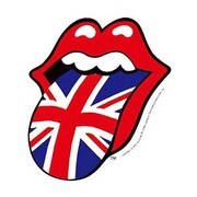 STステッカー ROLLING STONES-LIPS(UK) ST-523