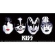 STステッカー KISS/Faces0 ST-596