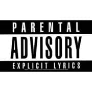 STステッカー PARENTAL ADVISORY ST-605