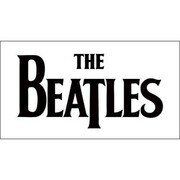 STステッカー THE BEATLES/Black Logo ST-629