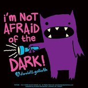 STステッカー David & Goliath Monster Mash/I'm Not Afraid Of The Dark ST-641