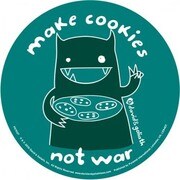 STステッカー David & Goliath Monster Mash/Make Cookies Not War ST653