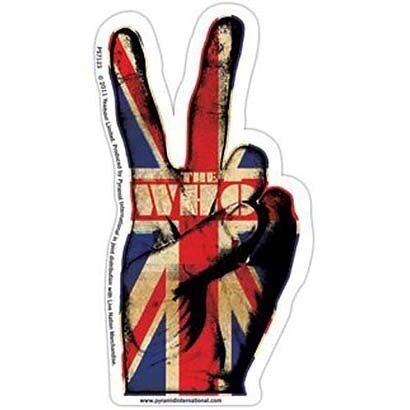 STステッカー THE WHO/Union Jack Peace ST-661