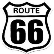 USステッカー ROUTE 66 US-005