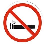 USステッカー NO SMOKING US-147