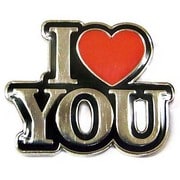 OSPピンバッジ OSP014 OilshockDesigns /I Love You [ピンズ]