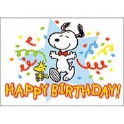 輸入ポストカード PANUTS/HAPPY BIRTHDAY! E1670