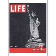 ポストカード LIFE/Statue of Liberty -Cover of LIFE magazine special issue(06-26-1944) J233