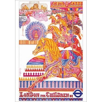 輸入Kポストカード London fo Childen K345