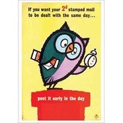輸入Kポストカード Post It Ealy In The Day K352