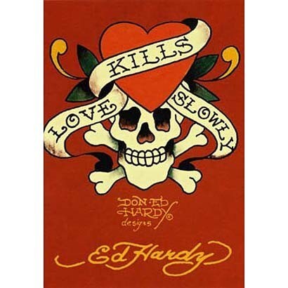 輸入ポストカード Ed Hady/love kills ed R113