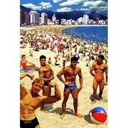 輸入ポストカード MUSCLE BEACH R120