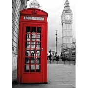輸入ポストカード LONDON ED PHONEBOX R141