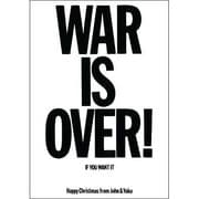 ポストカード JOHN LENNON/War is Over W624