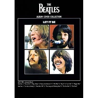 ポストカード THE BEATLES/LET IT BE ALBUM W642