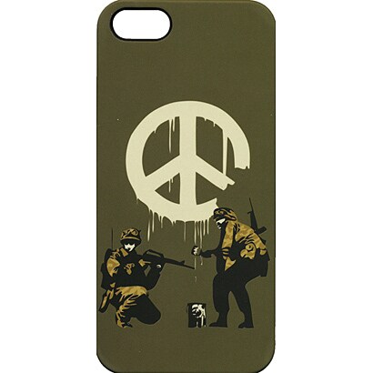 Banksy iPhone5ケース BKI-002 Banksy iPhone5 Case /CND Soldiers [W60×H125mm]