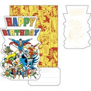 JUSTICE LEAGUE HAPPY BIRTHDAY DCグリーティングカード DCG-004