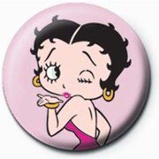 PB 25mmバッジ PB3814 BETTY BOOP  /Kiss [缶バッジ]