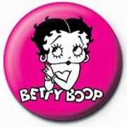 PB 25mmバッジ PB3835 BETTY BOOP  /Pink [缶バッジ]