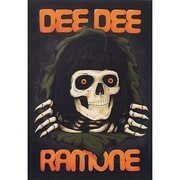 CADステッカー THE RAMONES/DeeDee Skull CAD-036