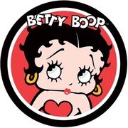 STステッカー BETTY BOOP /Circle ST-667
