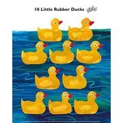 EMP006 [EMPミニポスター 10 Little Rubber Ducks]