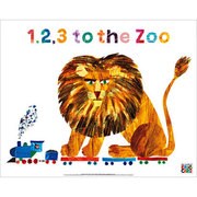 EMP012 [EMPミニポスター Eric Carle /1,2,3 to the Zoo]