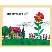 FST024 [ミニポスターフレームセット ERIC CARLE The Tiny Seed ナチュラル]