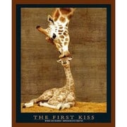 FST-139 [ミニポスター×フレームセット THE FIRST KISS 茶]