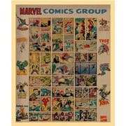 FST-153 [ミニポスター×フレームセット MARVEL Comic Panel ナチュラル]