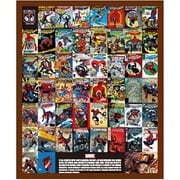FST-160 [ミニポスター×フレームセット MARVEL Ultimate 50 茶]