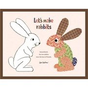 FST-174 [ミニポスター×フレームセット レオ･レオニ Let's make rabbits ブラウン]