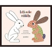 FST-175 [ミニポスター×フレームセット レオ･レオニ Let's make rabbits ブラック]