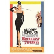 Lポスター L008 [AUDREY HEPBURN BREAKFAST AT TIFFANY'S ティファニーで朝食を ポスター]