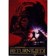 Lポスター L120 [STAR WARS RETURN OF THE JEDI スターウォーズ ジェダイの復讐 レッド]