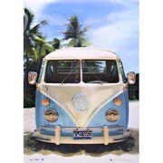 3Dポスター LP012 VW CALIFORNIAN CAMPER