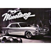 3Dポスター LP013 MUSTANG 1966