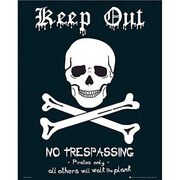輸入ミニポスター MP215 PIRATES /keep out