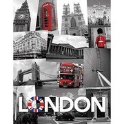 輸入ミニポスター MP358 LONDON /Union Jack