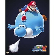MP372 [輸入ミニポスター NINTENDO  mario galaxy 2]