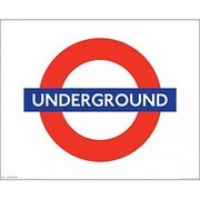 MP373 [輸入ミニポスター LONDON UNDERGROUND  Logo]