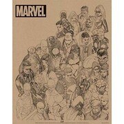 MP386 [ミニポスター MARVEL COMICS Poster  Rough Heroes]