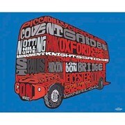MP390 [輸入ミニポスター VISIT LONDON  Routemaster]