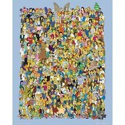 MP420 [輸入ミニポスター THE SIMPSONS  cast 2012]