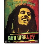 MP444 [輸入ミニポスター BOB MARLEY BUFFALO SOLDIER]