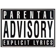 S1001 [Sイラストポスター PARENTAL ADVISORY]