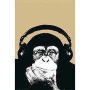 S1282 [Sイラストポスター STEEZ  monkee]