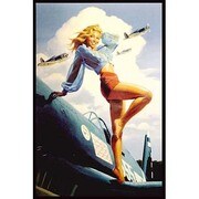 S1480 [Sイラストポスター HILDEDRANDT  USA]