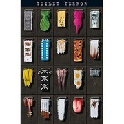 S1604 [Sイラストポスター TOILET TERROR]